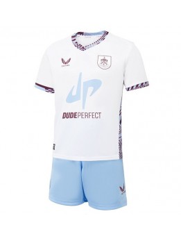 Burnley Ausweichtrikot für Kinder 2024-25 Kurzarm (+ Kurze Hosen)